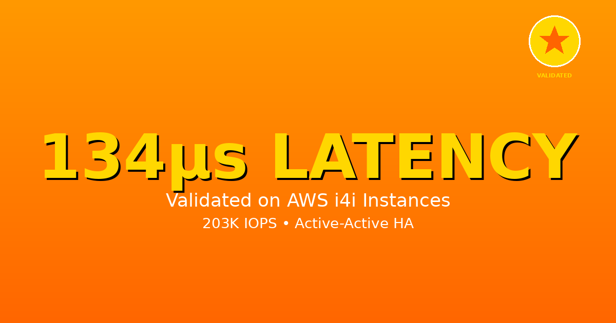 MayaScale Delivers on AWS's Nitro-Powered i4i Instances